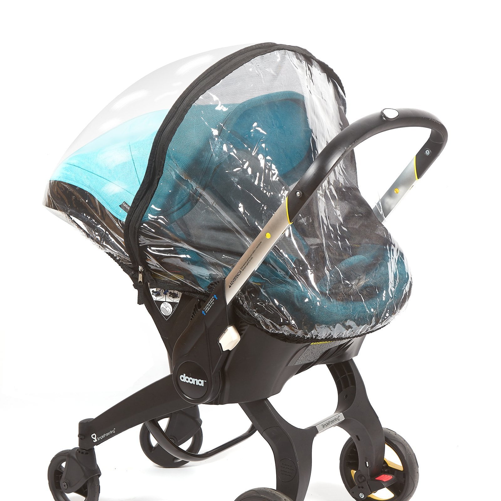 Universal Baby Car Seat Rain Cover with Insect Net Waterproof Weather Shield