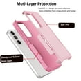 thumbnail image 3 of For Galaxy S23 FE Case, 2 in 1 Heavy Duty Armor Shockproof Cases,Hisdou Hybrid Dual Layer Rubber Drop Protection Grip Plastic Bumper Sturdy Phone Cover for Samsung Galaxy S23 FE 6.4"-Pink, 3 of 6