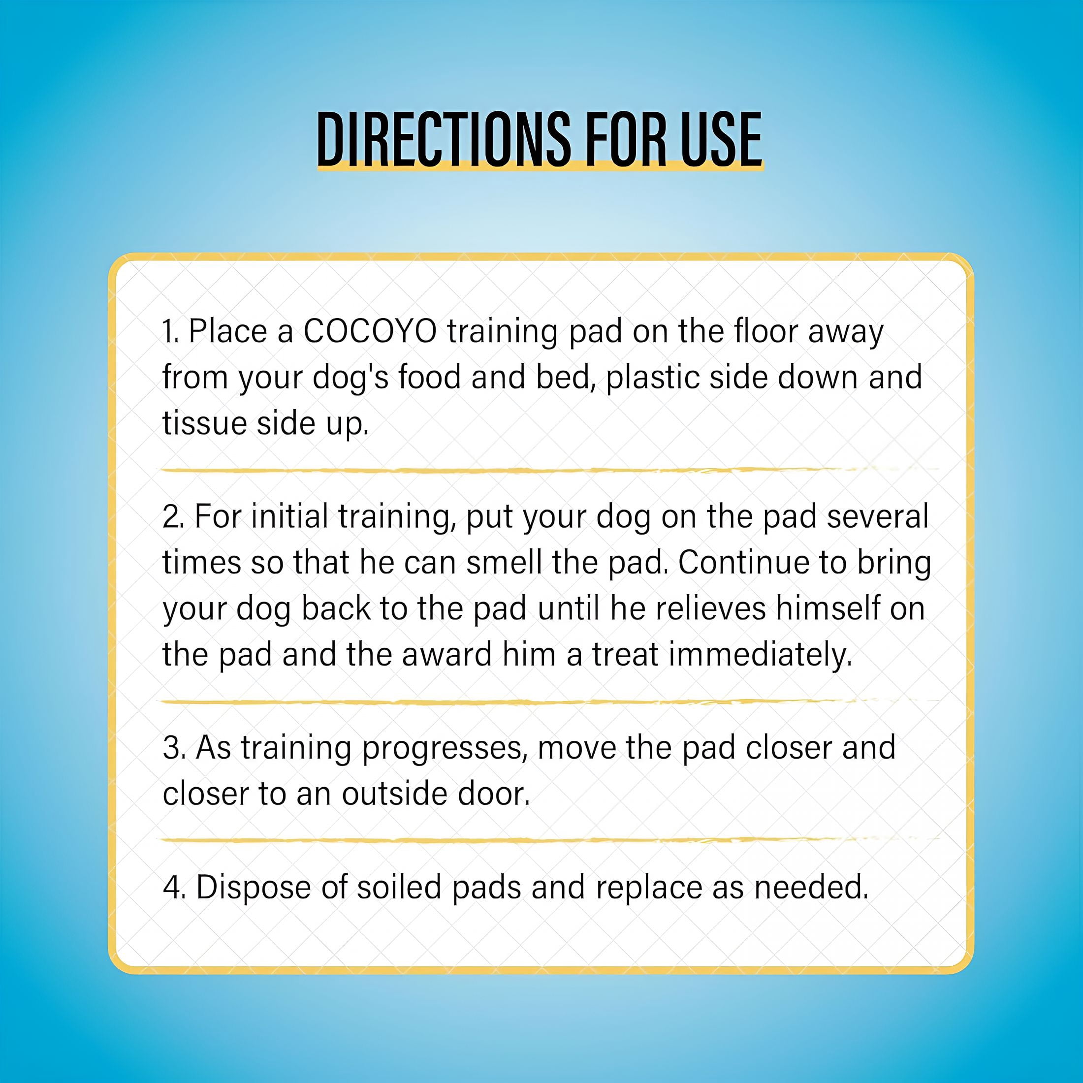 RLESO Training Pads 30 Count | Dog Pee Pads | Super Absorbent Puppy Pads