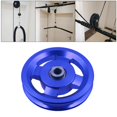 thumbnail image 1 of Cojinete Rueda de polea redonda Cable Elevador Deportes Ejercicio de entrenamiento físico a prueba de desgaste 95 mm Cola Polea para equipos de fitness, 1 of 8