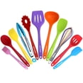 thumbnail image 1 of Juego de utensilios de cocina BESTZMWK 11, silicona antiadherente, 1 of 9