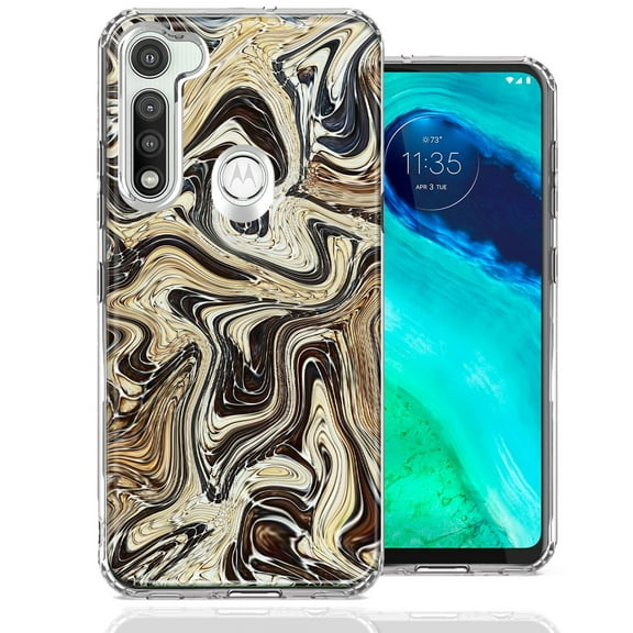 MUNDAZE For Motorola Moto G Fast Snake Abstract Design Double Layer Phone Case Cover