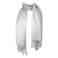 thumbnail image 2 of Tapp Collections Premium Pashmina Shawl Wrap Scarf - Light Grey, 2 of 4