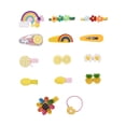 thumbnail image 1 of Fortune 14Pcs Little Girl Princess Hairpins Sweet Style Baby Bangs Clip Set, 1 of 8
