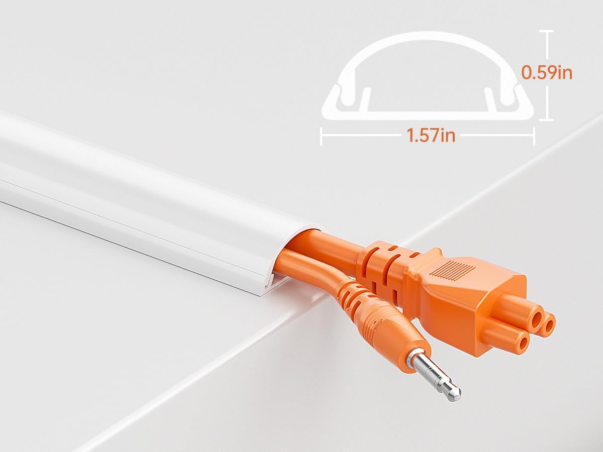 LazySpin 42.5" Cord Hider for 2-3 Cables photo 2