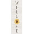 thumbnail image 2 of Carpentieri, Natalie 13x32 White Modern Wood Framed Museum Art Print Titled - Sunflower Welcome, 2 of 4