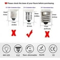 thumbnail image 4 of czcpp- , 5 Pcs Ampoules LED E14 Équivalent 5W 40W Ampoule Incandescente, Ampoule de Base Européenne E14, Dimmable, Blanc 6000K, 400LM, 4 of 4