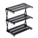 thumbnail image 1 of Mesa de picnic plegable para exteriores, escritorio portátil para acampar, plegable de 3 capas, 1 of 8