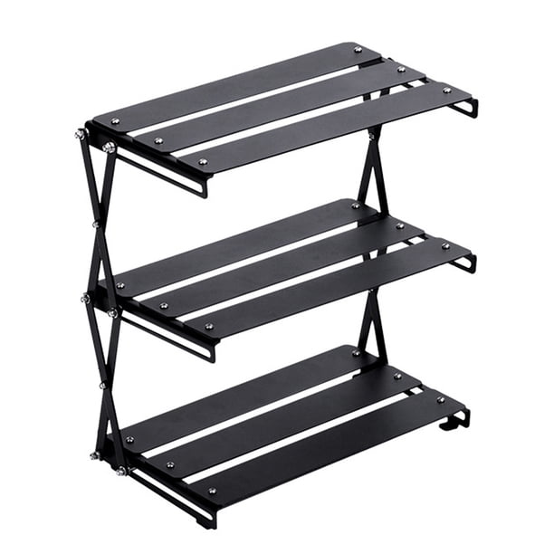 Mesa de picnic plegable para exteriores, escritorio portátil para acampar, plegable de 3 capas