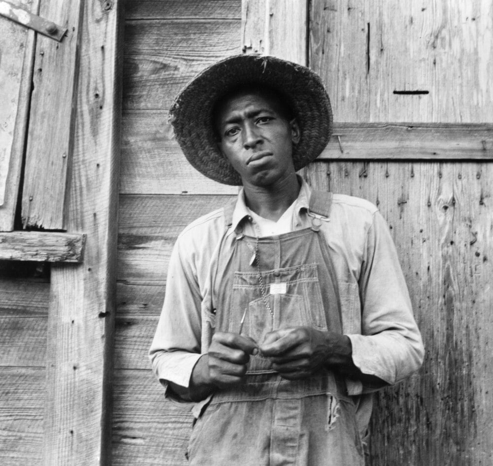 Sharecropper, 1939. /Nan African American Sharecropper In Chatham