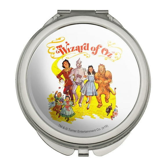The Wizard of Oz Yellow Brick Road Compact Travel Purse Handbag Makeup Mirror