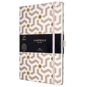 Castelli QC6BZ-004 Oro A5 Notebook, Ruled, Snakes
