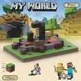 thumbnail image 3 of Minecraft Mini Figure DIY Magnetic Toys Dungeons Cartoon Model Creative Gifts, 3 of 4