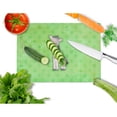 thumbnail image 2 of Caroline's Treasures Polkadot Zebra Watercolor Glass Cutting Board Large, 2 of 2