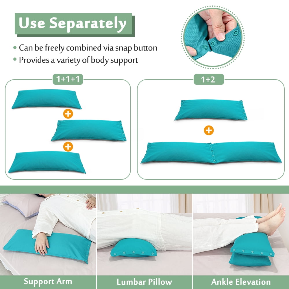 Body Positioning Wedge Pillow, Multi-Use Support Cushion for Bed & Wheelchair