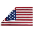 thumbnail image 3 of 15 Star Spangled Banner 3x5 3'x5' Nylon Embroidered Flag Banner (Outline Star), 3 of 11