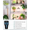 thumbnail image 3 of LED Grow Lights, 50W Dimmable Plant Lights for Indoor Plants, Linkable Full Spectrum Grow Light with 6/12/16h Timing, Ultra-Thin Plant Grow Light Panels for Gardening, Greenhouse, Houseplants, 3 of 13