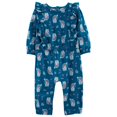 thumbnail image 1 of Jumpsuit Carter´s Child of Mine Azul Estampado animales 0-3M, 1 of 4