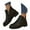 Black, variant on Chelsea Boots Women Platform Lug Sole Chunky Heel Leather Ankle Booties Fashion Round Toe Fall Boots