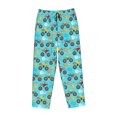 thumbnail image 4 of Daiia Cartoon Monster Truck Women's Sleep Pant with Pockets and Drawstring,Pajama Pants-Large, 4 of 9