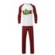 thumbnail image 2 of Conjuntos de pijamas navideños familiares a juego Grinch 2024, pijama de Grinch con parte superior y pantalones de pijama a cuadros, pijama de Grinch para niños y adultos para la familia, Hombres XL, 2 of 4