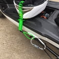 thumbnail image 3 of Bicycle Anti-theft Lock Carabiner Design Set Password Safety Aluminum Alloy Dazzling D-type Password Padlock Lock for Outdoor, 3 of 10