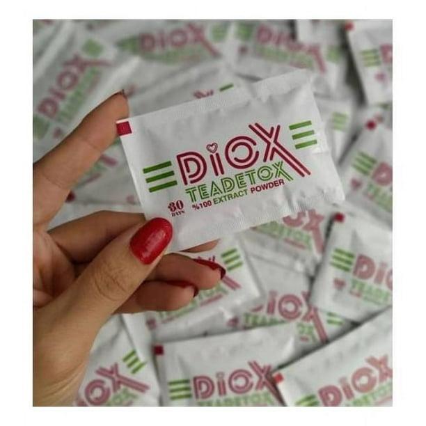 Diox Herbal Detox Tea - 60 Sachets Dietary Cleanse Skinny