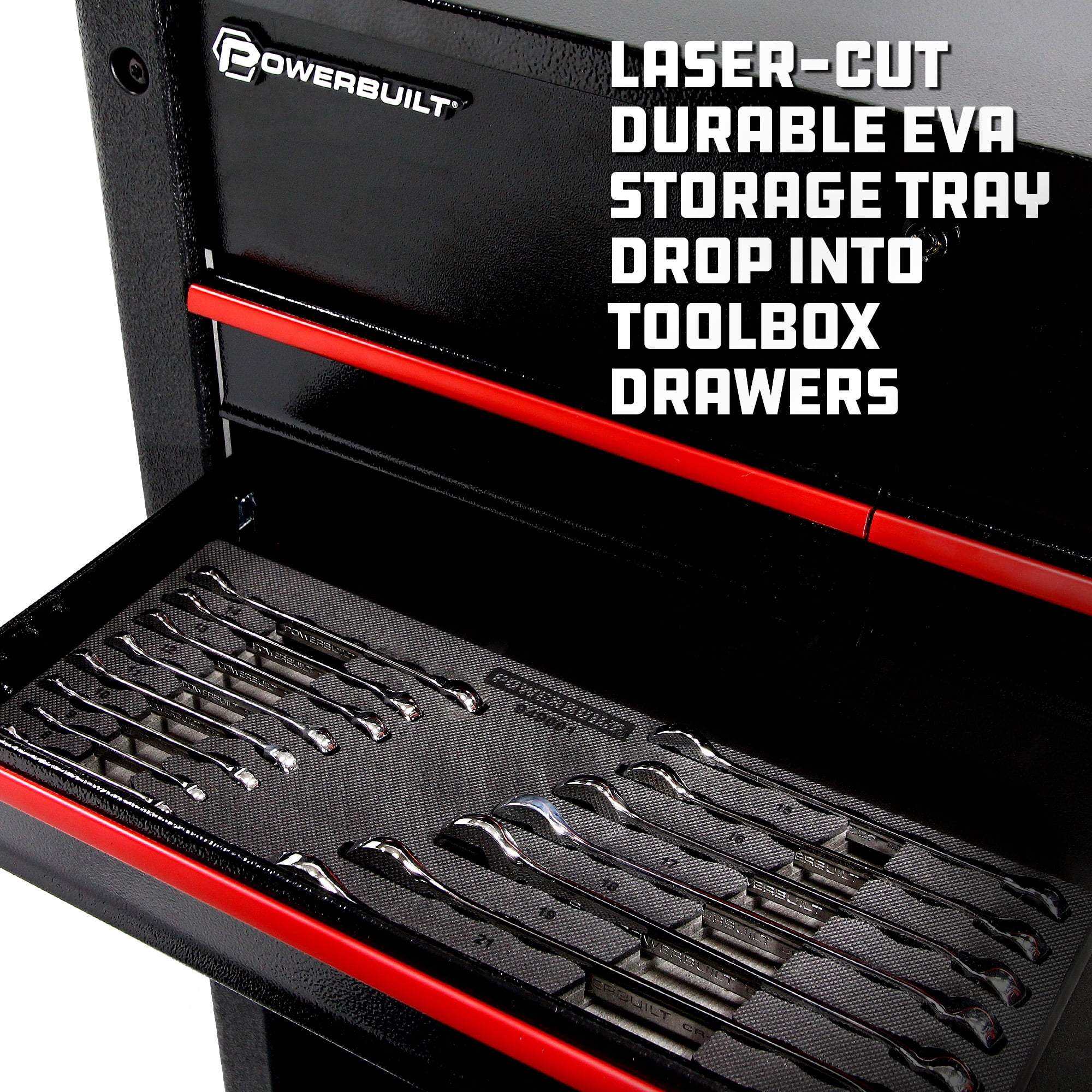 Powerbuilt 16 Piece Pro Tech Metric Combination Wrench Set - 949001