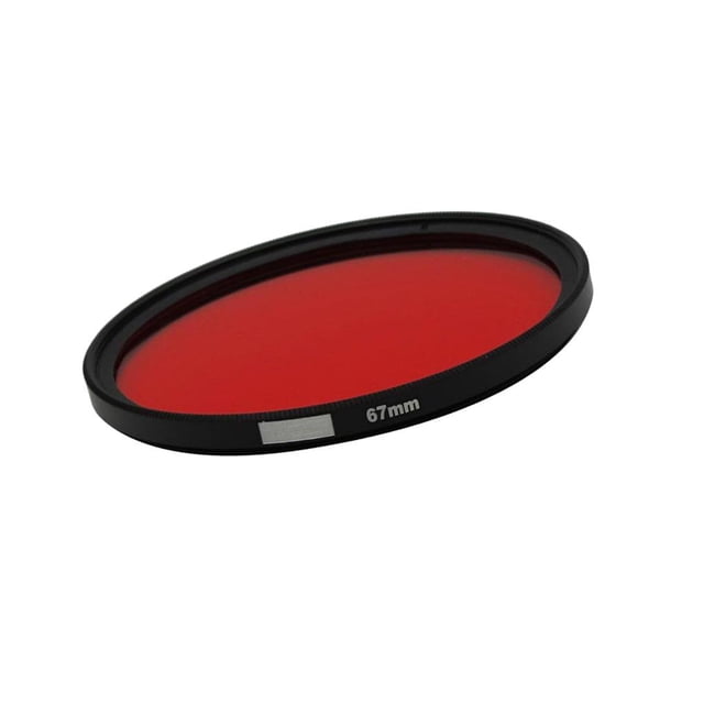 Filtro De Color De Filtro De Buceo Rojo De 67 Mm Para , , , Lente De Cámara Digital De Sunnimix Filtro de buceo rojo