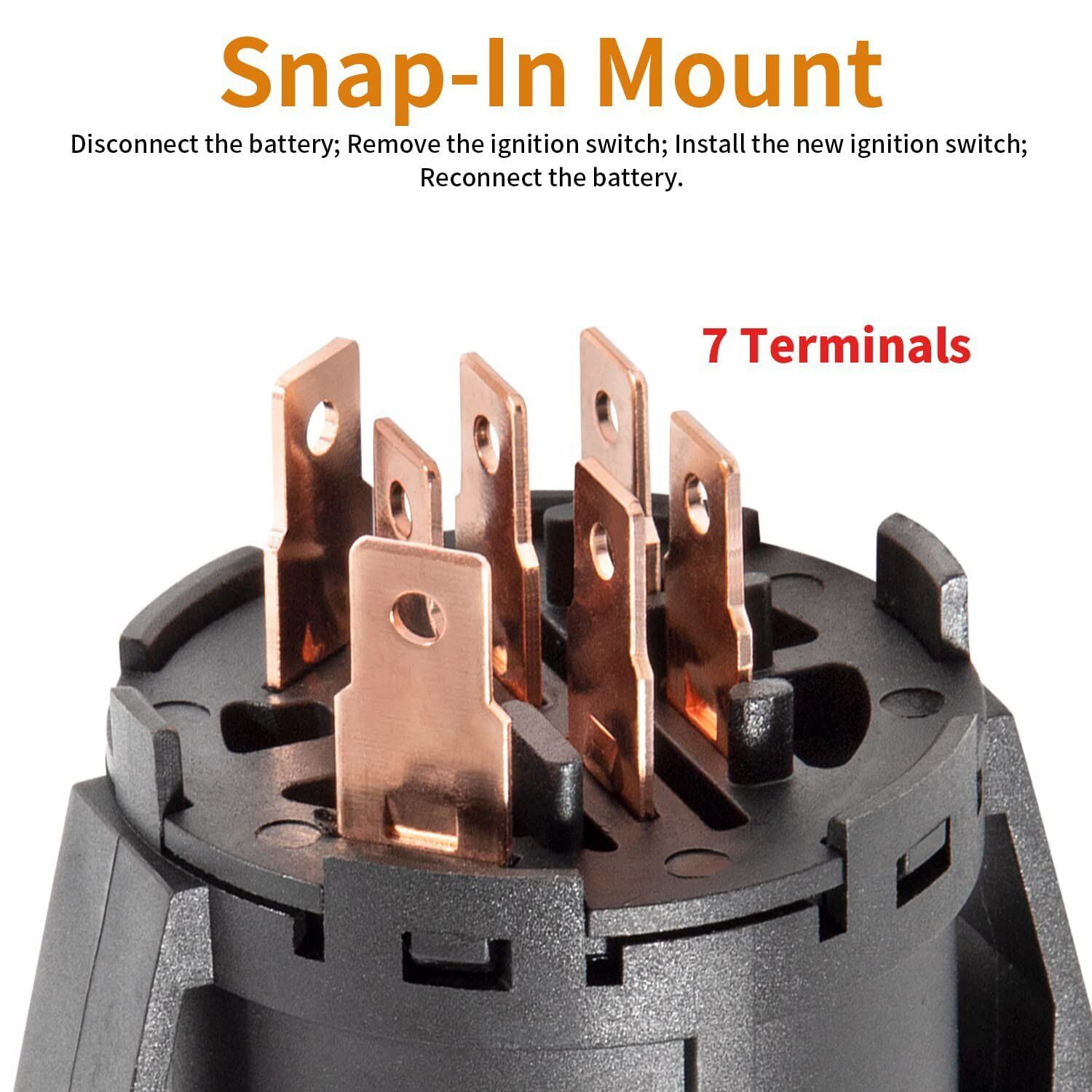 Interruttore Avviamento John Deere F525 F530 Interruttore Di Accensione Per John Deere F510, F525, F530, F620, F680, F687 - Con 3 Tasti, Facile Interruttore Avviamento John Deere F525 F530 Interruttore Di Accensione Per John Deere F510, F525, F530, F620, F680, F687 - Con 3 Tasti, Facile