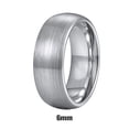 thumbnail image 2 of Anillo a prueba de herrumbre Delicados anillos para los dedos Impermeable Personalidad Retro Elegante Circlet Navidad Distintivo Eminente Moda Ropa, zapatos y accesorios Miscelánea Plata 6 mm Sonducket AP014482-05, 2 of 6