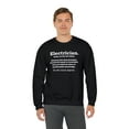 thumbnail image 5 of Electrician Definition Wizard Magician Career Unisex Sweatshirt S-2XL, 5 of 7