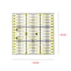 thumbnail image 5 of Regla de líneas de cuadrícula de doble color, regla de acolchado acrílica cuadrada, herramienta de medición de dibujo hecho a mano para coser Methold HA1153-00B, 5 of 6