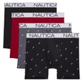 thumbnail image 1 of Bóxers micro para hombre Nautica, paquete de 4, poliéster y spandex, 1 of 3