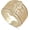 Cross Zircon, variant on 14K Gold Plated Hypoallergenic Adjustable Open Rings for Women, Sparkling Cubic Zirconia Statement Fashion Jewelry for Daily Wear Party Anniversary Birthday Gift for Her