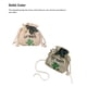 thumbnail image 5 of Qarigey Bolso con cordón de paja Adorable caricatura decorativa reemplazo mujer citas fotografía solo bolsos de hombro bolsa Bolsas de mensajero y de hombro Blanco, 5 of 6