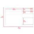 thumbnail image 3 of Compact Design, 3 Drawer Desk | Fits Well in Cozy Home Workspaces, 3 of 3