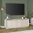 thumbnail image 3 of Evelyn&Zoe Oswald Rectangular TV Stand for TV's up to 75", Alder White, 3 of 8