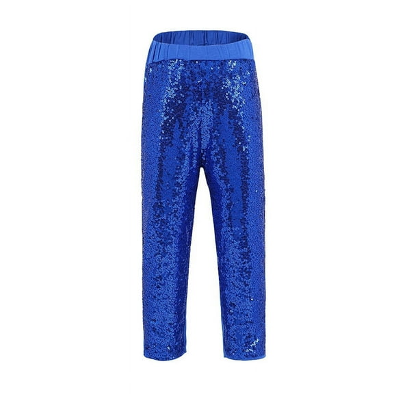 Wenchoice Royal Blue Sequins Legging Pants S(1-2Y)