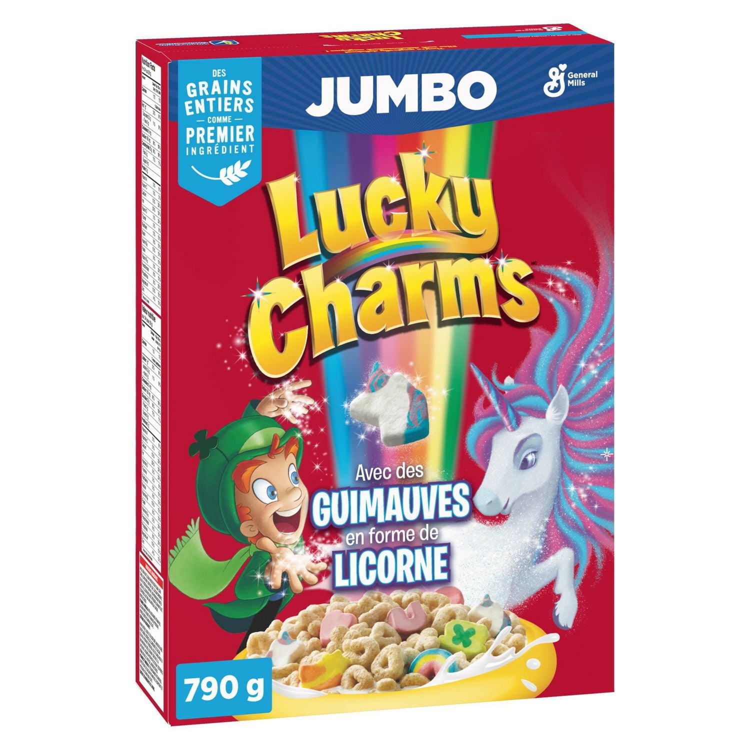 Lucky Charms Cereal, Jumbo, 790 g