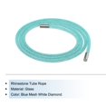 thumbnail image 3 of Cuerda de Tubo de Estrás de 1.5 Yarda 6 mm para Hacer Diamantes DIY Unique Bargains Malla Azul Diamante Blanco, 3 of 5