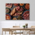 thumbnail image 2 of Wall26 Canvas Print Wall Art Charcuterie Deli Meat Board Print Kitchen & Cooking Food Photography Wall Decor Modern Art Realism Decorative Unframed for Restaurant, Living Room - 16"x24", 2 of 5