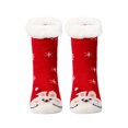 thumbnail image 2 of Fun Christmas Slipper Socks for Women Non Skid Winter Warm Sherpa Fleece Lined Thick Plush Indoor Home Socks, 2 of 2