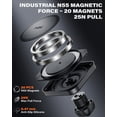 thumbnail image 3 of Soporte magnético para coche Apps2Car Heavy Duty con ventosa de gel, 3 of 6