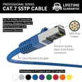 thumbnail image 2 of Cable Ethernet InstallerParts CAT7 Blindado 1,2 m Azul, 2 of 5