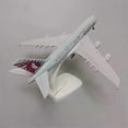 thumbnail image 4 of 20cm Qatar Classic Airways 380 Airways Airlines Metal Alloy Plane Model Diecast Aircraft & Landing Gears Wheels Toys Gift for, 4 of 4