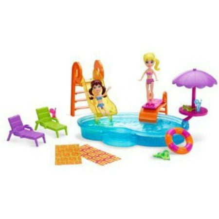 Polly Pocket Pool Party Play Set