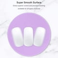 thumbnail image 3 of , Premium-Textured Small Round Mousepad 8.7 x 8.7 Inch White, Stitched Edge Anti-Slip Waterproof Rubber Mouse Mat, Pretty Cute for Office Home Gaming Laptop Men Women Kids, 3 of 7