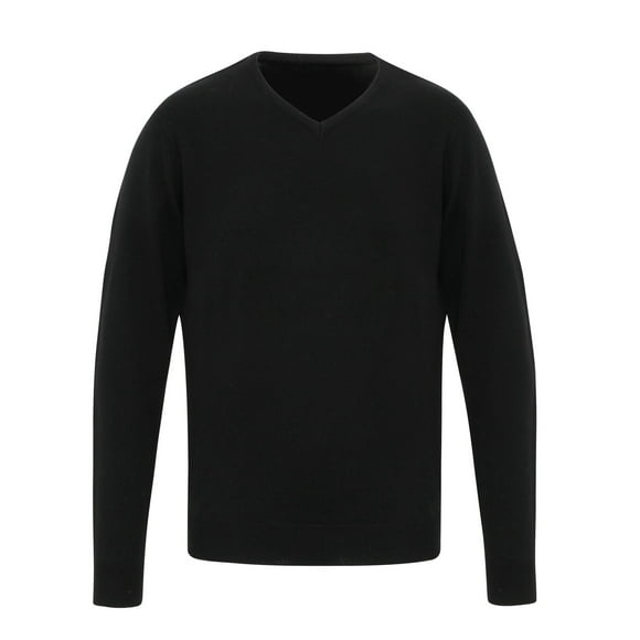 Premier Mens Essential Acrylic V-Neck Sweater