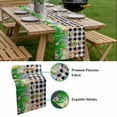 thumbnail image 5 of Easter Bunny Table Runner - 108 Inch Long, Kitchen Dining Table Runner Dresser Scarves, Spring Easter Eggs Chicken Black White Plaid Farmhouse Decor for Coffee Tables Wedding Party Banquet, 5 of 8